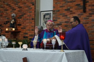 SER Mons. Álvaro Corrada del Río, Obispo de Mayagüez y presidente de la Junta de Síndicos de la PUCPR.